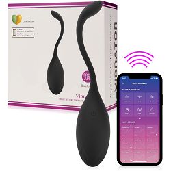 Wibrujące jajko stymulujące jajeczko sterowane aplikacją - 72980882