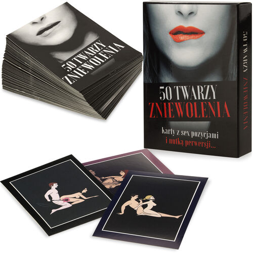 50 TWARZY ZNIEWOLENIA - GORĄCA GRA EROTYCZNA - 71418152