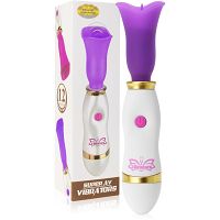 Dyskretny masturbator łechtaczkowy ssący masażer z języczkiem wibrator tulipan - 79822237 - 7