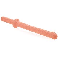 Penetracyjna pałka dildo 45 cm dwustronny penis double dong waginalno-analny - 74757351 - 3