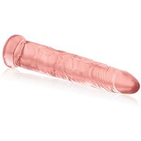 Smukłe dildo pochwowo-analne – żelowa elastyczna pałka - 77879764 - 2