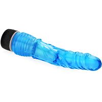 Elastyczne dildo, żelowy dong - wibrator do ciasnej szparki - 78938926 - 2