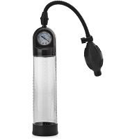 Manualna pompka powiększająca penisa z ciśnieniomierzem - 72291598 - 3