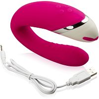 Silikonowy wibrator dla par – seksualna eksplozja - 18100125 - 2