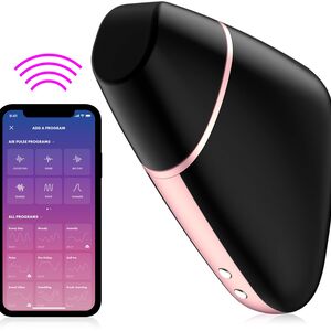 Satisfyer love triangle - ssąco-wibrujący masażer łechtaczki sterowany aplikacją - 78813757