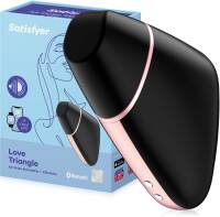 SATISFYER LOVE TRIANGLE - SSĄCO-WIBRUJĄCY MASAŻER ŁECHTACZKI STEROWANY APLIKACJĄ - 78813757