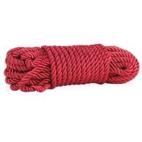 Czerwony bawełniany sznur do krępowania 10 m akcesorium BDSM - 71146281 - 3
