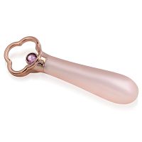 Elegancki dyskretny miniwibrator z kryształkiem 10 funkcji - 73720186 - 2