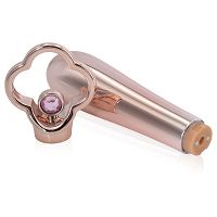 Elegancki dyskretny miniwibrator z kryształkiem 10 funkcji - 73720186 - 4