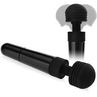 Masażer łechtaczki sex wibrator magic wand z ruchomą główką - 79031584 - 4