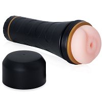 Realistyczny masturbator anus w eleganckiej tubie 26 cm - 71405891 - 2
