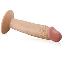 Realistyczny mały penis z nabrzmiałą różową główką - dds d3044 - 2