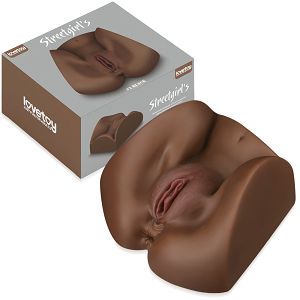 Realistyczny brązowy masturbator męski sztuczna pochwa i anus - 77721859