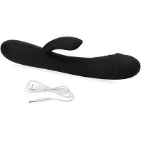 Wibrator dla kobiet z wypustką do łechtaczki 10 funkcji - 76312855 - 2