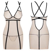 Obsessive prześwitująca koszulka nocna i stringi Nudelia - 74713984 - 4