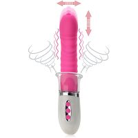 Ssący wibrator posuwisty z języczkiem - 6 funkcji wibracji + 5 funkcji ssania - 77832431 - 4