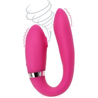 Ssąco-wibrujący masażer dla par wibrator do seksu sterowany pilotem - 79263766 - 2