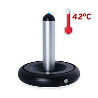 Podgrzewany masturbator dla mężczyzn z wibrującym łańcuszkiem analnym - 79577087 - 6