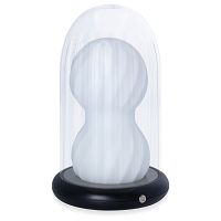 Podgrzewany masturbator dla mężczyzn z wibrującym łańcuszkiem analnym - 79577087 - 8