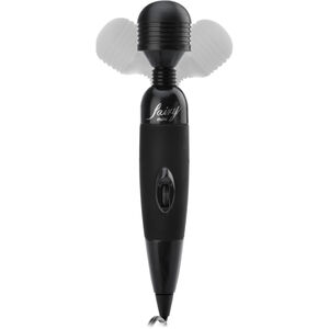 MASAŻER WIBRATOR ORGAZMOWY - ZASILANY Z GNIAZDKA - FAIRY BLACK - 57659812