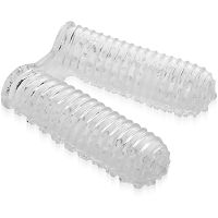 Żelowa nakładka na palce - stymulacja punktu g - squirting, petting - 77615131 - 3