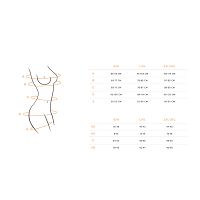 Obsessive bezpruderyjne body z miękkich sznureczków Slave - 77762194 - 5