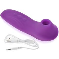 Ssący wibrator powietrzny masażer łechtaczki - 10 poziomów intensywności - 75422978 - 3