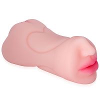 Realistyczny masturbator dla mężczyzn 3 otwory anus pochwa usta - 77538809 - 3