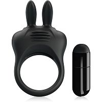 Wibrujący pierścień erekcyjny królik - wzmacnia wzwód i pieści łechtaczkę - 74739576 - 4