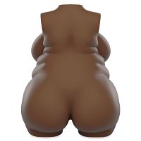 Realistyczny brązowy masturbator męski mała sex lalka plus size - 70198680 - 4
