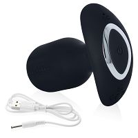 Rotacyjny wibrator analny anal plug 9 trybów  + aplikacja - 77554044 - 2