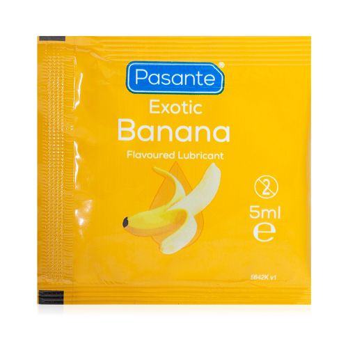 Pasante Exotic  Banana lubrykant bananowy żel 5 ml - 79871684