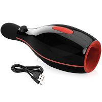 Podgrzewany do 40stc masturbator do robienia loda 30 opcji pieszczot - 77821889 - 2