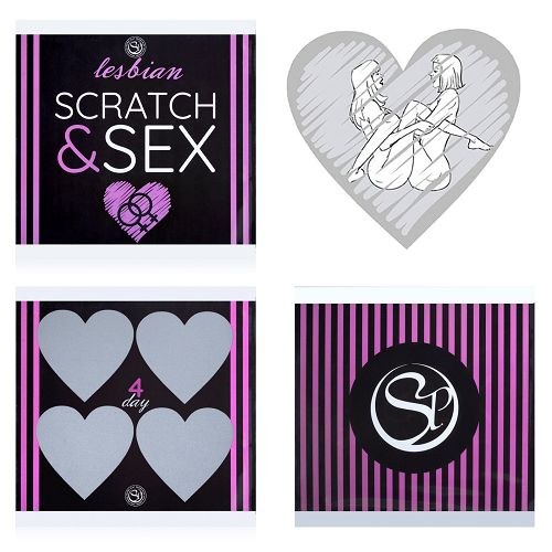 Scratch & Sex Lesbian erotyczna zdrapka gra z pozycjami LGBT - 70656981