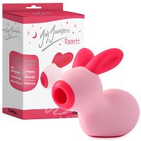 Powietrzny masażer łechtaczki wibrujący króliczek 5 funkcji - 72803559 - 6