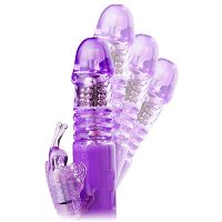 Wodoodporny wibrator rotacyjno-posuwisty z motylkiem - lbb 037352 - 5