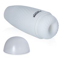 Miękka sztuczna pochwa w eleganckiej białej tubie masturbator - 72542874 - 3