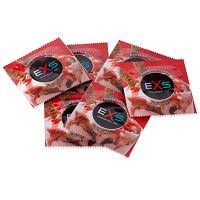 Prezerwatywa o smaku truskawkowym  EXS STRAWBERRY SUNDAE - 78242303 - 3
