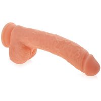 Duże żylaste dildo 24 cm realistyczny penis na mocnej przyssawce - 78657966 - 2