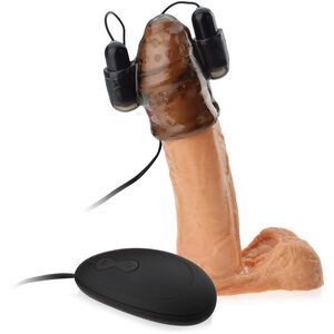 WIBRUJĄCY STYMULATOR ŻOŁĘDZIA MOCNY MASTURBATOR PRĄCIA - 20 FUNKCJI - 78724894