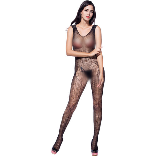 BODYSTOCKING EROTYCZNY KOMBINEZON SEXY SIATECZKA – 79084959