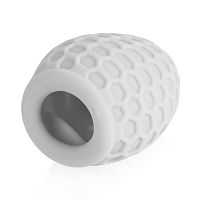 Białe żelowe jajko masturbator z lubrykantem dla mężczyzn - 70203921 - 3