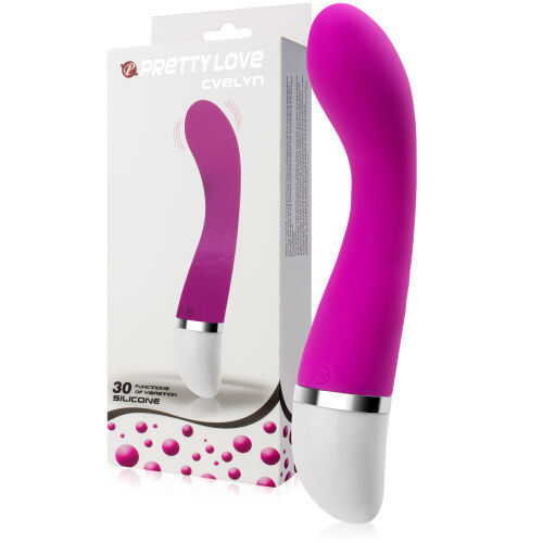 PRETTY LOVE - SILIKONOWY SMUKŁY WIBRATOR – 30 FUNKCJI WIBRACJI - 81484086