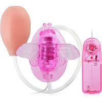 Ssąco wibrujący motylek do łechtaczki, waginy i piersi - 78549878 - 2