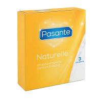 Pasante Naturelle klasyczne prezerwatywy ze zbiorniczkiem 3 szt - 74016489 - 2