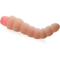 Kulkowy wibrator analno-pochwowy z kręgosłupem - lbb 007102g - 3