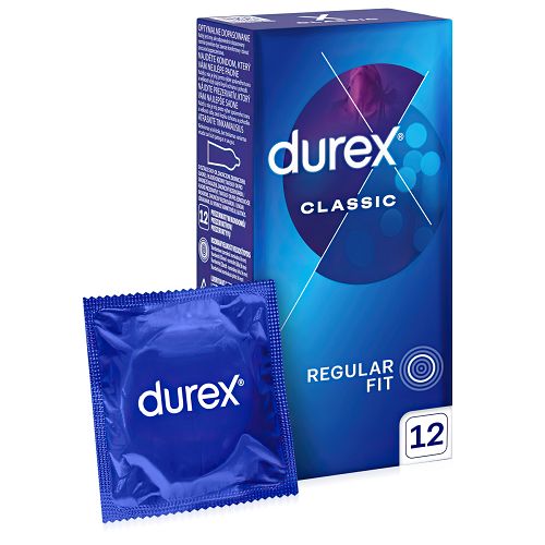 Durex Classic klasyczne prezerwatywy 12 szt - 77936664