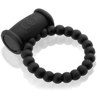 Wibrujący silikonowy pierścień ring na penisa - dge n008 - 2