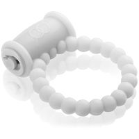 Wibrujący silikonowy pierścień ring na penisa - dge n008 - 6