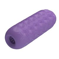 Fioletowy żelowy masturbator męski z masującymi kuleczkami - 71968524 - 2